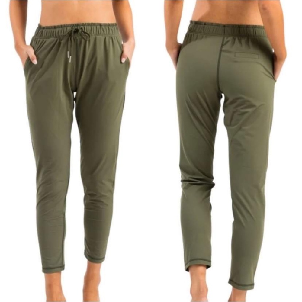 ZYIA Olive Green Everything Joggers